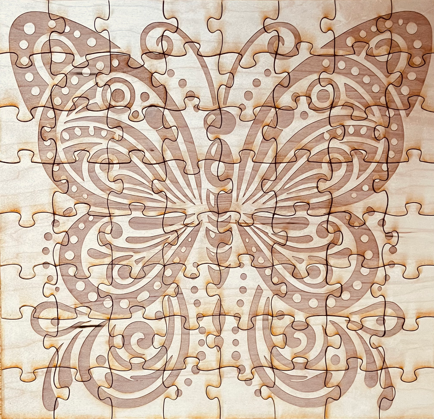 Butterfly Puzzle - 64 Piece